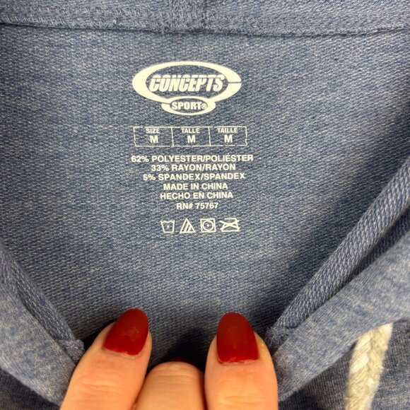 Gonzaga Bulldogs Hoodie Dress by Concepts Sport - Picture 3 of 5